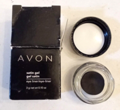 AVON Satin Gel Eye Liner Black Pearl NEW OLD STOCK - £7.83 GBP