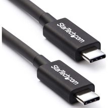 StarTech.com 1m (3.3ft) Passive Thunderbolt 3 Cable, 20Gbps, 100W PD, 4K Video,  - £38.57 GBP