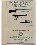 1981 Ring Precision Muzzle Loading Gun Advertisement Outdoor Supply Vint... - $19.99
