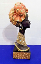 NEW Black African Queen Statue Figurine Bust Black African American Queen - $46.39