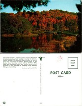 One(1) New York(NY) Salamanca Allegany State Park Red House Lake VTG Pos... - $9.40