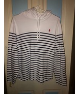 Polo Ralph Lauren Men&#39;s Light Weight Hooded Long Sleeve Striped Pullover... - $38.03 CAD