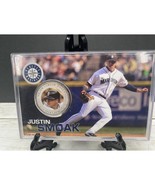 Justin Smoak Seattle MARINERS MLB Silver Plated Commemorative Medallion ... - $17.41