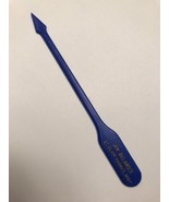 Jim Deland&#39;s Swizzle Stick Stir St Clair Shore Michigan Blue - $4.55 CAD