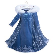 Disney Queen Elsa Deluxe Costume - Olaf&#39;s Frozen Adventure - Kids (5/6) - £103.18 GBP