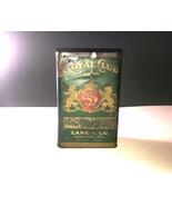 1950's 16 oz Royal Club Brand Cloves Tin Lang &amp; CO - $35.00