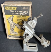 Vintage GENERAL Drill Grinding Attachment No. 825 1/8&quot;-3/4&quot; Made in the USA - $16.65