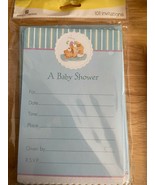 1 Pack of 10 American Greetings Boy&#39;s Baby Shower Invitations *NEW* p1 - $6.99