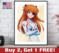 Neon Genesis Evangelion 3.0 Asuka Patch Poster 18&quot; x 24&quot; Print Anime Art 1 - £10.60 GBP