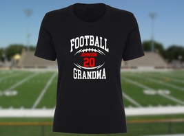 Custom Football Grandma Ladies T-shirt - £18.09 GBP+