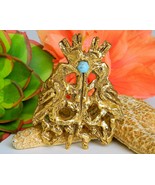 Vintage Jacques Lipchitz Dove Peace Judaica Brooch Pin Pendant Israel  - €45,98 EUR