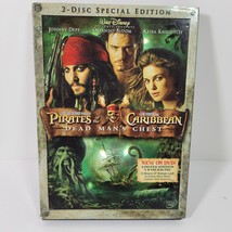 Pirates of the Caribbean Dead Man&#39;s Chest DVD 5 Hours of Bonus Johnny Depp - £6.40 GBP