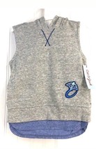 Infant Toddler Boys Sleeveless Top With Hoodie Cat &amp; Jack Grey 18 M 2T 3... - $7.99