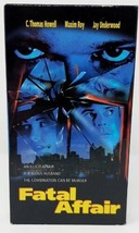 Fatal Affair (VHS 1998) Thriller Stalker C. Thomas Howell Screening  HTF Rare - £9.90 GBP