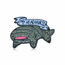 Fashion Clothes Lapel Pin Cartoon Dripping Oil Enamel Pins Brooch Shark Badge(3) - £6.81 GBP