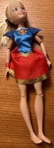 DC Super Hero Girls Doll SuperGirl Cape 12&quot; Action Figure Mattel 2015 Comics - £6.94 GBP