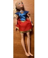 DC Super Hero Girls Doll SuperGirl Cape 12&quot; Action Figure Mattel 2015 Co... - $9.00