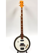 Winston 5-String Electric Banjo Guitar &quot;Bantar&quot;, Solid Body, Green, 1960... - £1,246.49 GBP