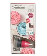 Trudeau Reusable Cake Decorating 4 Piece Silicone Set NEW - $18.69