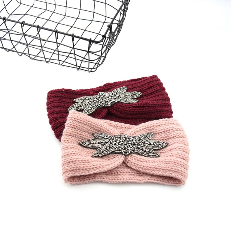 House Home Winter Warmer Ear Knitted Headband Turban For Lady Women Crochet A Wi - £20.04 GBP