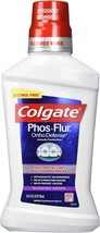 Colgate Phos-Flur Anti-Cavity Fluoride Rinse, Gushing Grape, 16.9 Fluid ... - £26.30 GBP