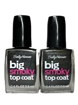 2X Sally Hansen Big Smoky Top Coat Nail Polish - Color #150 Smoky - €8,49 EUR