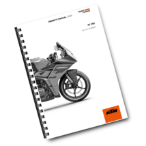 KTM 2022 - RC 390 - OWNERS MANUAL USER GUIDE - $24.88