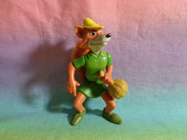 Vintage 1995 McDonald&#39;s Walt Disney Masterpiece Collection Robin Hood Fox Figure - £2.32 GBP