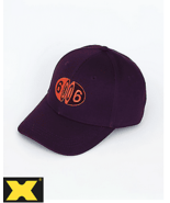 Anyone Worldwide 6006 Playing Card Logo Cap Baseball Hat [Purple] - $86.03