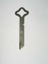 Corbin Cabinet Lock Co Flat Key Vintage New Britain CT - £10.15 GBP
