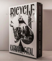 Karnival Fatal Bicycle Playing Cards Poker Size Deck USPCC Custom Limited Sealed - $14.84