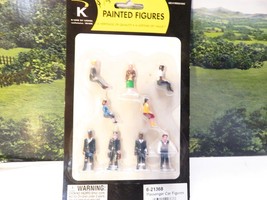 K-LINE BY LIONEL TRAINS - 21368 PAINTED PASSENGER CAR FIGURES- 0/027- NE... - $25.64