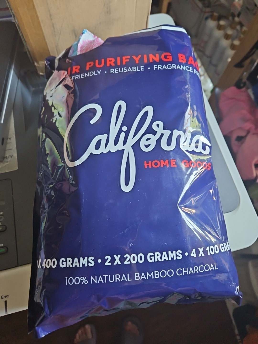 California Home Goods  Bamboo Charcoal Air Purifying Bags 400,  200 &amp; 10... - $19.75