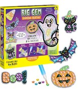 Big Gem Diamond Painting Kit Halloween Stickers and Suncatchers Hallowee... - $37.39