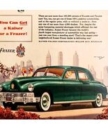 1947 Kaiser Frazer Luxury Cars Advertisement Automobilia Michigan DWNN19 - €25,56 EUR