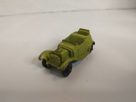 Vintage Die-cast Metal Tootsie Toy Green ROADSTER Good Condition - $5.09