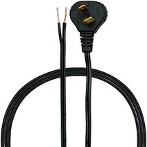 Royal Designs CO-4001-BLK-8-1 Replacement Lamp Cord with Flat Plug, 8 ft... - £10.51 GBP+