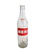 Vtg 40s-50s Nehi Bottling Co ACL 12oz Glass Soda Bottle Deco Lines Red W... - €15,45 EUR