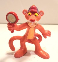 PINK PANTHER Figure Private Eye Sleuth 1983 Bully Miniature 2 1/2&quot; Cake Topper - £11.91 GBP
