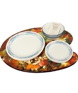 Corelle 15 Piece Set f/ 5, Dinner Plate, Salad/Dessert Plate, &amp; Soup/Cer... - $85.16