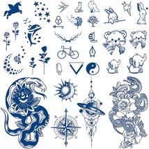 Aresvns Semi-Permanent Waterproof Temporary Tattoo Dark Blue Long-Lasting - €3,05 EUR Aresvns Semi-Permanent Waterproof Temporary Tattoo Dark Blue Long-Lasting - €3,05 EUR