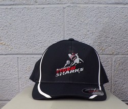Flexfit ECHL Hockey Tallahassee Tiger Sharks Embroidered Hat Ball Cap New - £21.23 GBP