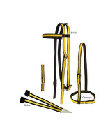 Jacks Two Tone Race Bridle Set, Black &amp; Royal - $128.57 CAD