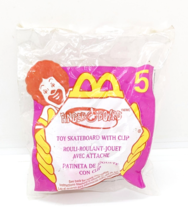 McDonald&#39;s 2000 Finger Board Toy Skateboard W/ Clip #5 Happy Meal Toy - $8.90