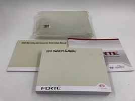 2018 Kia Forte Owners Manual Handbook Set OEM E02B12042 - £21.16 GBP