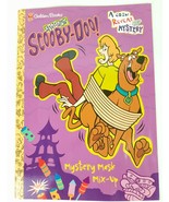 SCOOBY-DOO Mystery Mask Mix-Up Coloring Activity Golden Books 2001 Coin Reveal - £26.00 GBP