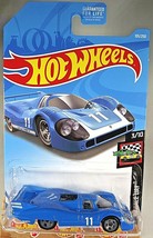 2019 Hot Wheels #101 HW Race Day 3/10 PORSCHE 917 LH Blue w/Gray 5 Spoke Wheels - £6.09 GBP