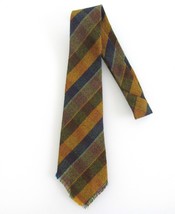 Acme Weavers Vintage Men&#39;s Fringed Wool Tie - £20.04 GBP