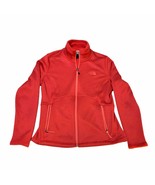North Face Zip Up Red Sweatshirt Jacket Size Large - £30.05 GBP
