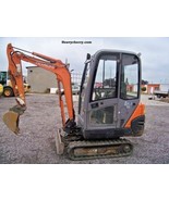 HITACHI ZX16 ZX18 ZX25 MINI EXCAVATOR SERVICE WORKSHOP ON USB - £7.76 GBP